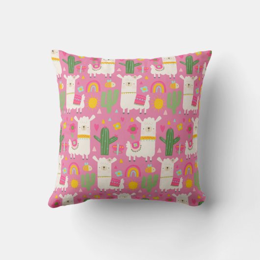 Coussin Le rose de Girly Cute (Verso)