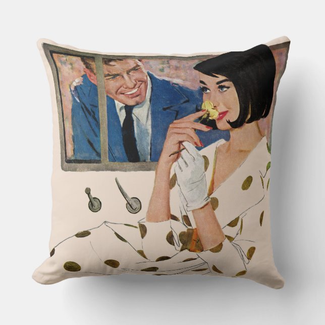 Coussin Le Rose d'or (Recto)