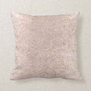 Coussin Le rose sale rougissent les lignes de baisses