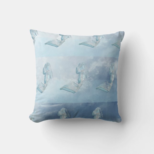 Coussin Le Ruban Miraculeux de Notre-Dame (Recto)