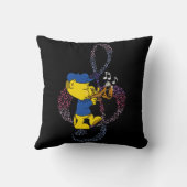 Coussin Le Rumpus Musical de Ferald ! Lancer l'oreiller (Verso)