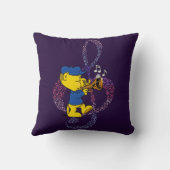 Coussin Le Rumpus Musical de Ferald ! Lancer l'oreiller (Verso)