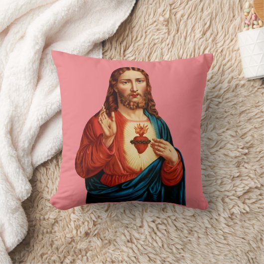 Coussin Le Sacré Coeur de Jésus (Couverture)