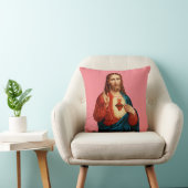 Coussin Le Sacré Coeur de Jésus (Chaise)