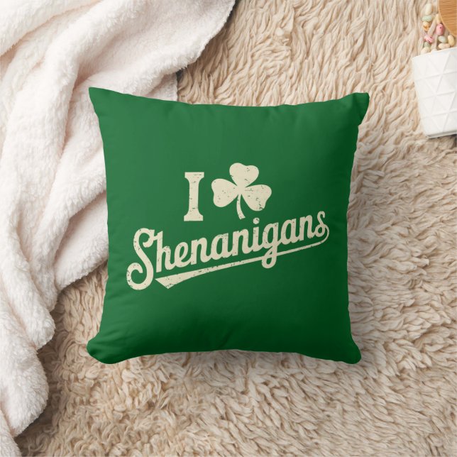 Coussin Le Shamrock de Green Funny Irish Patty Saint Patri (Couverture)