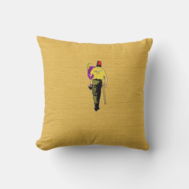 Coussin Le Shriner silencieux (Recto)