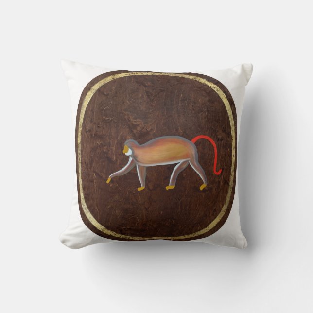 Coussin Le singe 2009 (Recto)