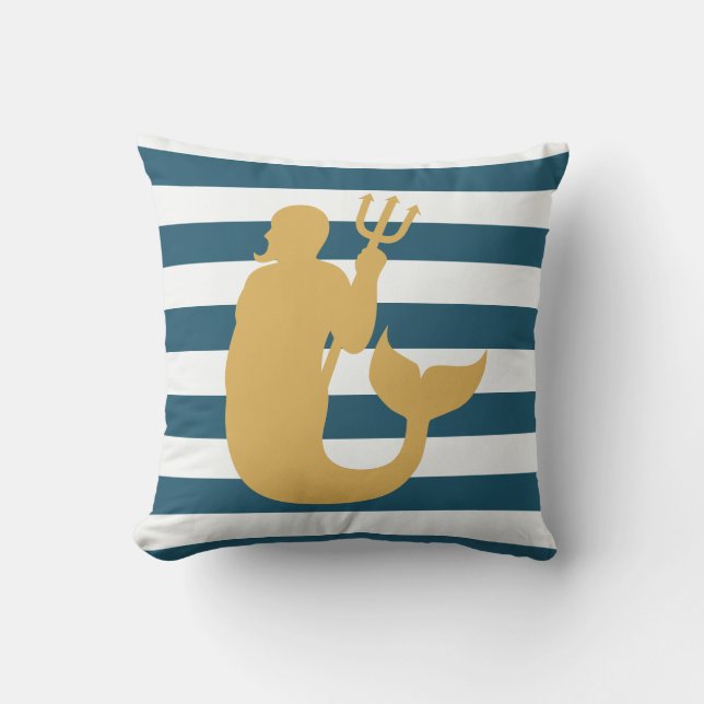 Coussin Le souverain de la mer (Recto)