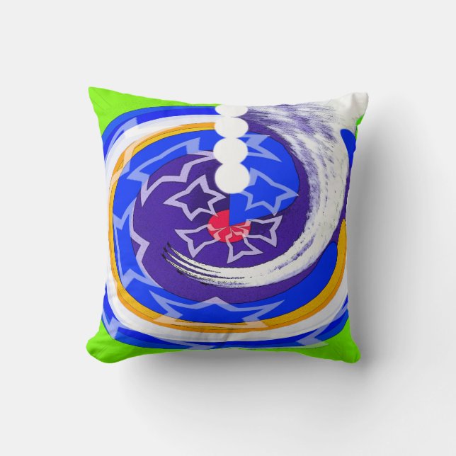 Coussin Le succès de vol décoratif (Recto)