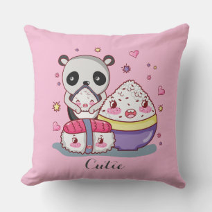 Coussin Le Sushi Trouve Rolls Kawaii Sushi