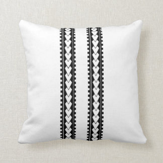 Coussin Le tatouage polynésien a conçu le carreau