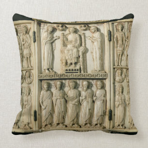 Coussin Le triptyque de Harbaville dépeignant le Christ