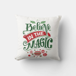 Coussin Le Typographe du Magic Christmas