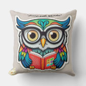 Coussin "Le Ver de Terre Sage" (Recto)