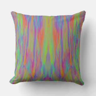 Coussin Le vert Abstrait naturel