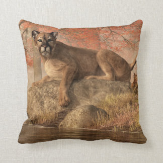 Coussin Le vieux puma