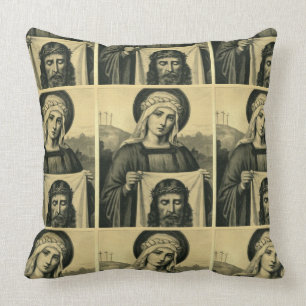 Coussin Le visage saint de Jésus