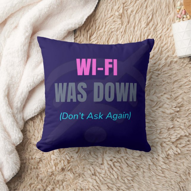Coussin Le Wi-Fi était inaccessible (ne plus le demander) (Couverture)