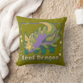 Coussin Leaf Dragon, Pixel Art, pixel (Couverture)