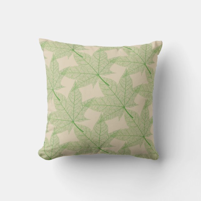 Coussin Leaves d'automne Jeu d'oreiller (Recto)
