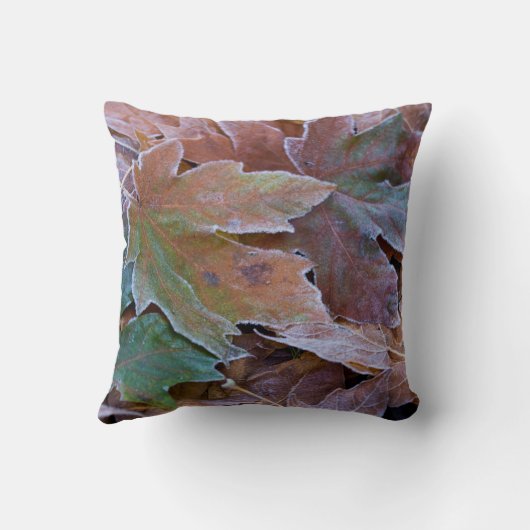 Coussin Leaves d'automne Jeu d'oreiller (Verso)