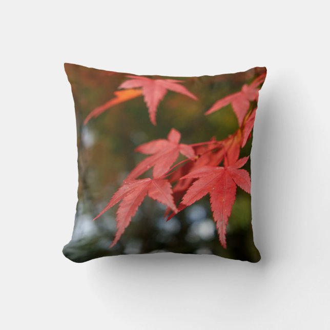 Coussin Leaves d'automne Jeu d'oreiller (Recto)