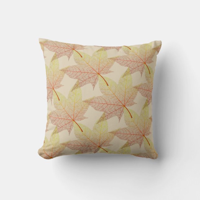 Coussin Leaves d'automne Jeu d'oreiller (Recto)