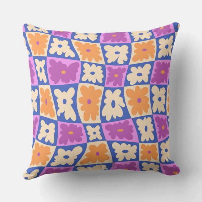 Coussin L'échiquier de la nature (Verso)