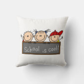 Coussin L'école c'est cool (Verso)