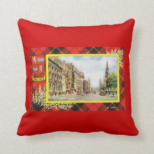 Coussin L'Ecosse vintage, clan Wallace