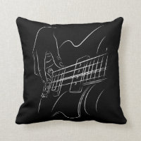 Lecteur de guitare électrique Musicien de jazz