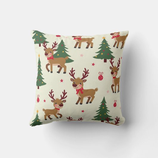 Coussin Lecteur de Noël (Verso)