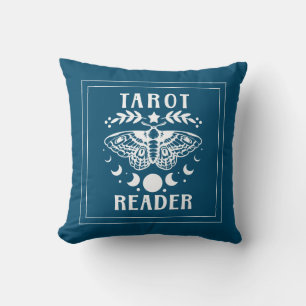 Coussin Lecteur de Tarot Phase Lunaire Galaxie Étoiles Cou
