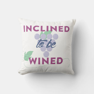 Coussin Lecteur de vin