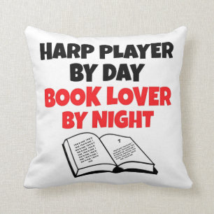 Coussin Lecteur Lover Harp