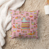 Coussin Lecture confortable - Princesse et pois (Couverture)