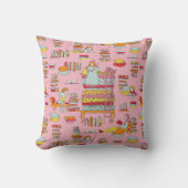 Coussin Lecture confortable - Princesse et pois (Recto)