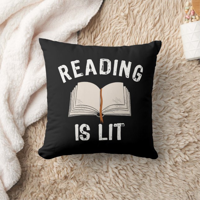 Coussin Lecture est faible - littérature lecture livres Vi (Couverture)