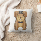 Coussin L'écureuil en groom avec costume (Couverture)