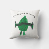Coussin Légende de l'oreiller à lancer de l'enfant Gurring (Verso)
