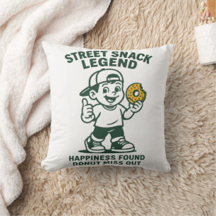 Coussin Légende du snack de rue