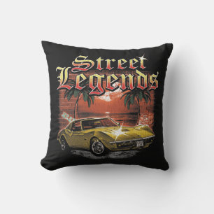 Coussin Légendes de rue - Design urbain de vêtements de ru