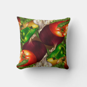 Coussin Légumes et herbes Bio Naturel Aliments frais