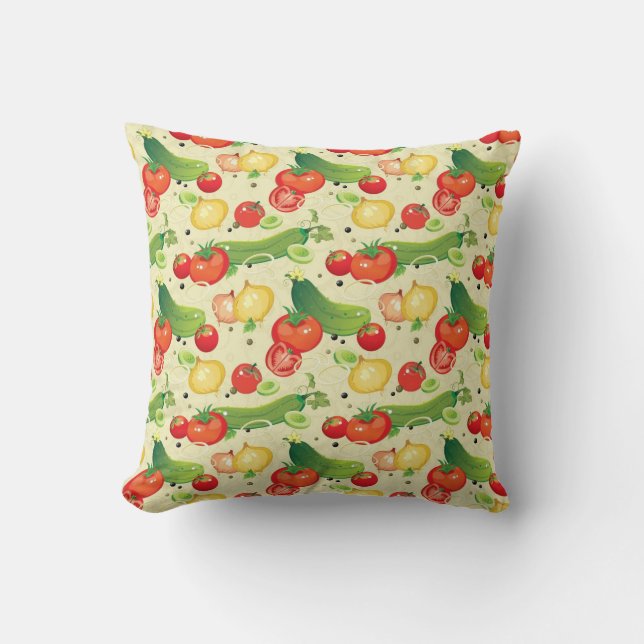 Coussin Légumes frais (Recto)