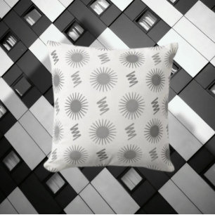 Coussin L'élégance de la nature Botanique B & W