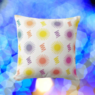 Coussin L'élégance naturelle Botanique Arc-en-ciel