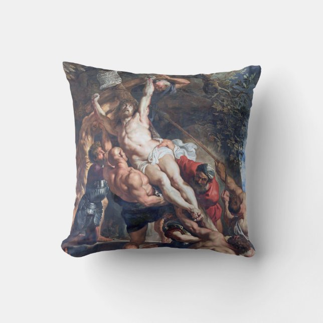 Coussin L'élévation de la croix, Rubens (Recto)