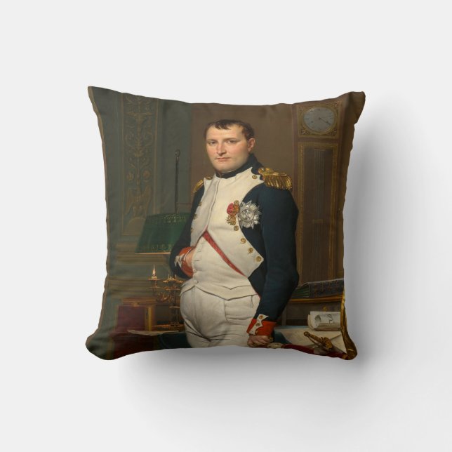 Coussin L'empereur Napoléon dans son étude aux Tuileries (Recto)