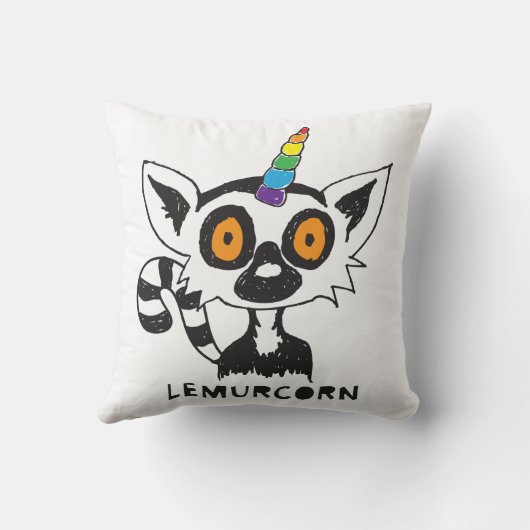 Coussin LemurCorn (Verso)