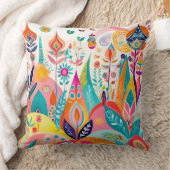 Coussin "L'enchantement ectique : Pillo d'illustration boh (Couverture)